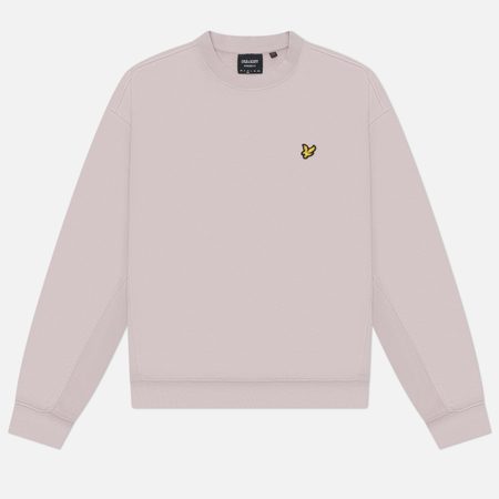 Мужская толстовка Lyle & Scott Heavy Laundered Crew Neck, цвет фиолетовый