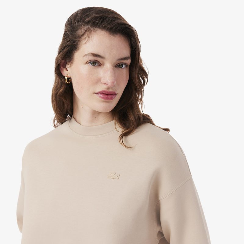 Женская двусторонняя толстовка Lacoste оверсайз 3