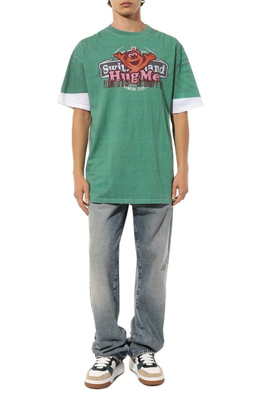 Хлопковая футболка VETEMENTS 5