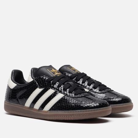 Женские кроссовки adidas Originals Samba OG, цвет чёрный