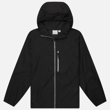 Мужская куртка ветровка Gramicci Flyweight Hooded, цвет чёрный