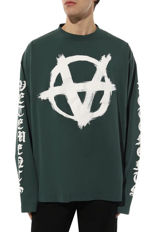 Хлопковый лонгслив VETEMENTS 3