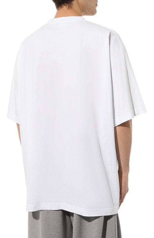 Хлопковая футболка VETEMENTS 4