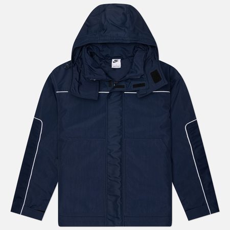 Мужская демисезонная куртка Nike x Stussy Utility Hooded, цвет синий