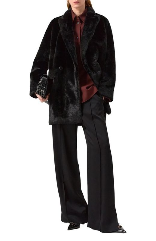 Шуба из экомеха Forte Dei Marmi Couture 2