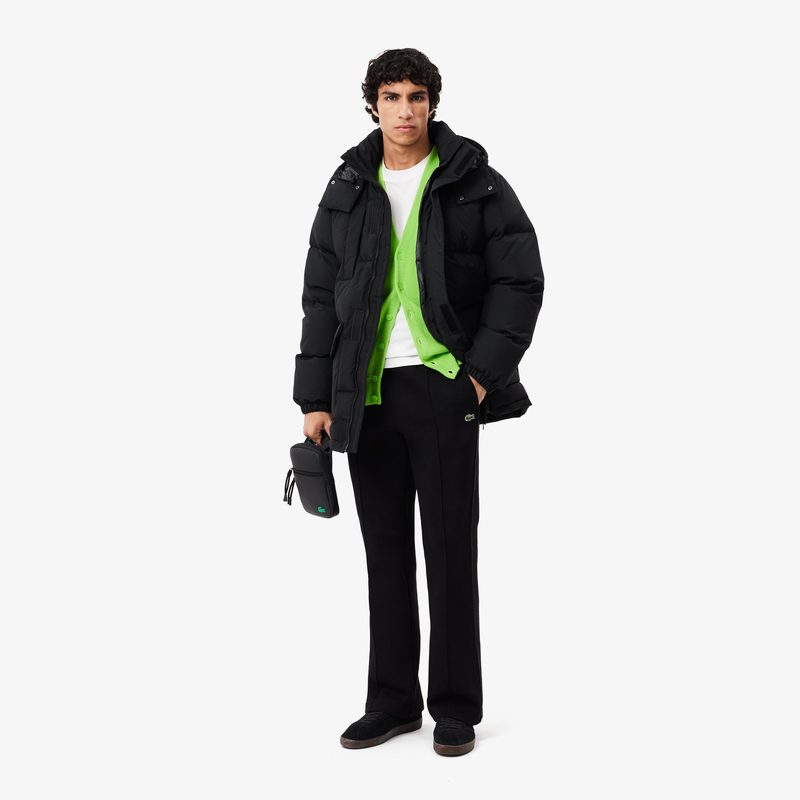 Мужской водонепронецаемый пуховик Lacoste с капюшоном 4