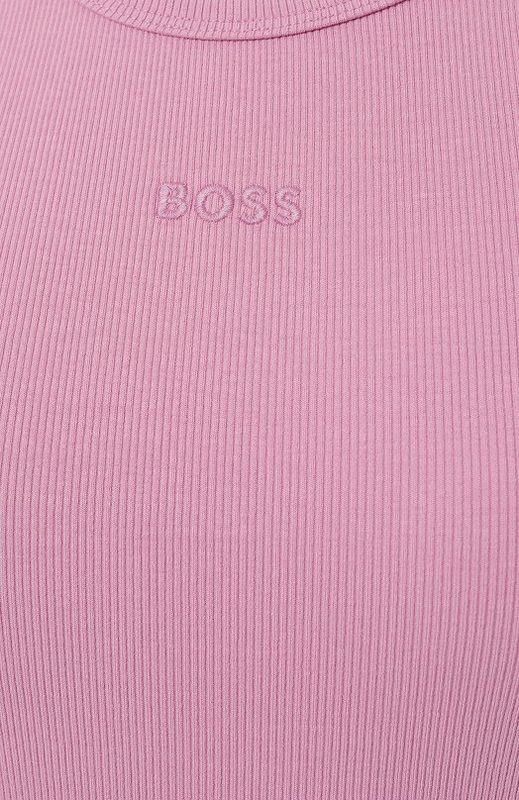 Хлопковая майка BOSS Orange 5