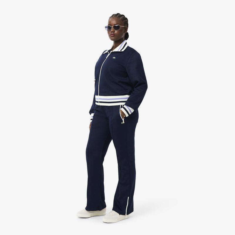 Женские спортивные брюки Lacoste с расклешенным кроем 4