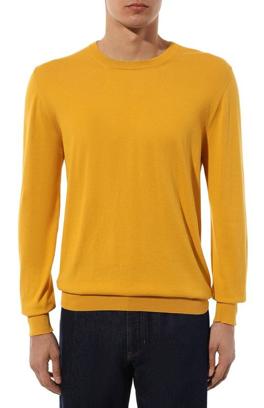 Хлопковый джемпер Il Borgo Cashmere 3