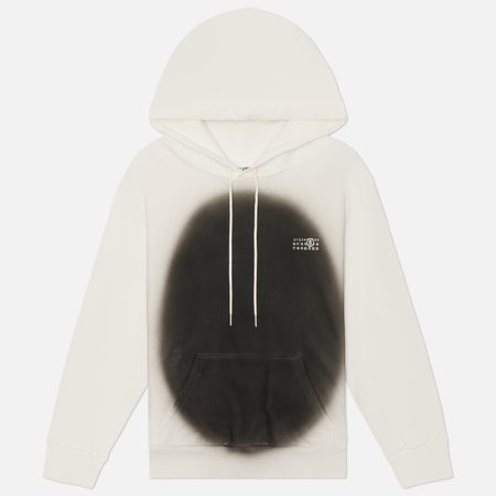 Мужская толстовка Maison Margiela MM6 Spray Paint Hoodie, цвет белый