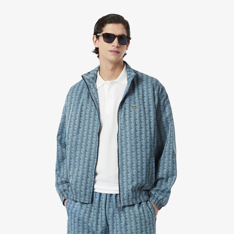 Мужская ветровка с монограммой Lacoste