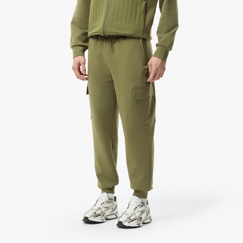 Мужские хлопковые спортивные брюки Lacoste стандартного кроя 3