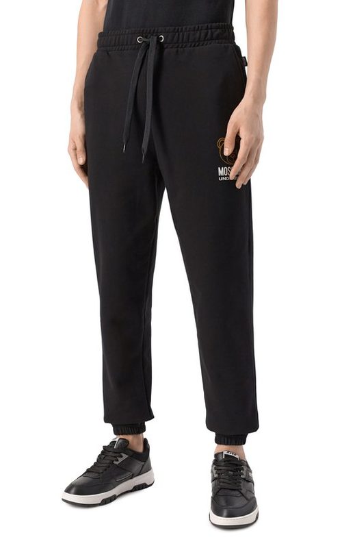 Хлопковые домашние джоггеры Moschino 3