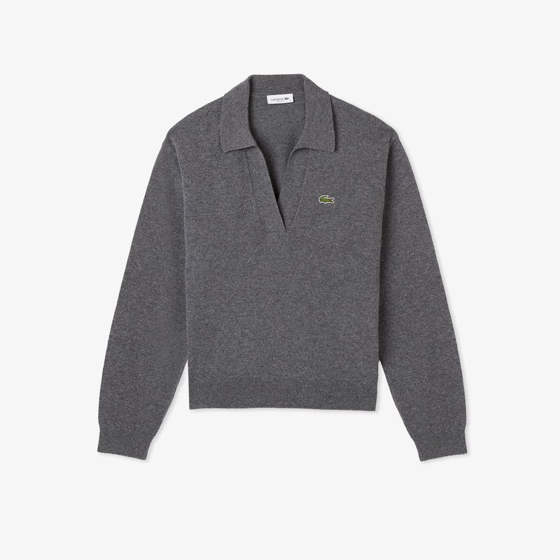 Женский шерстяной свитер Lacoste 4
