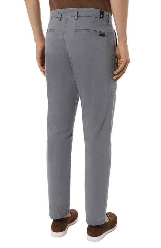 Хлопковые брюки 7 For All Mankind 4