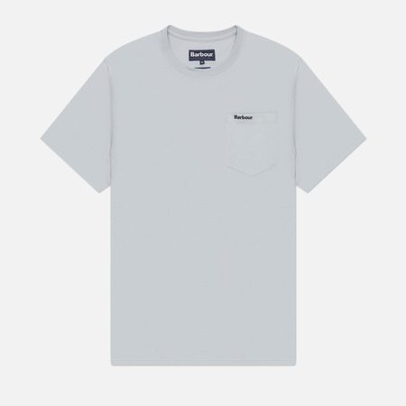 Мужская футболка Barbour Langdon Pocket, цвет голубой