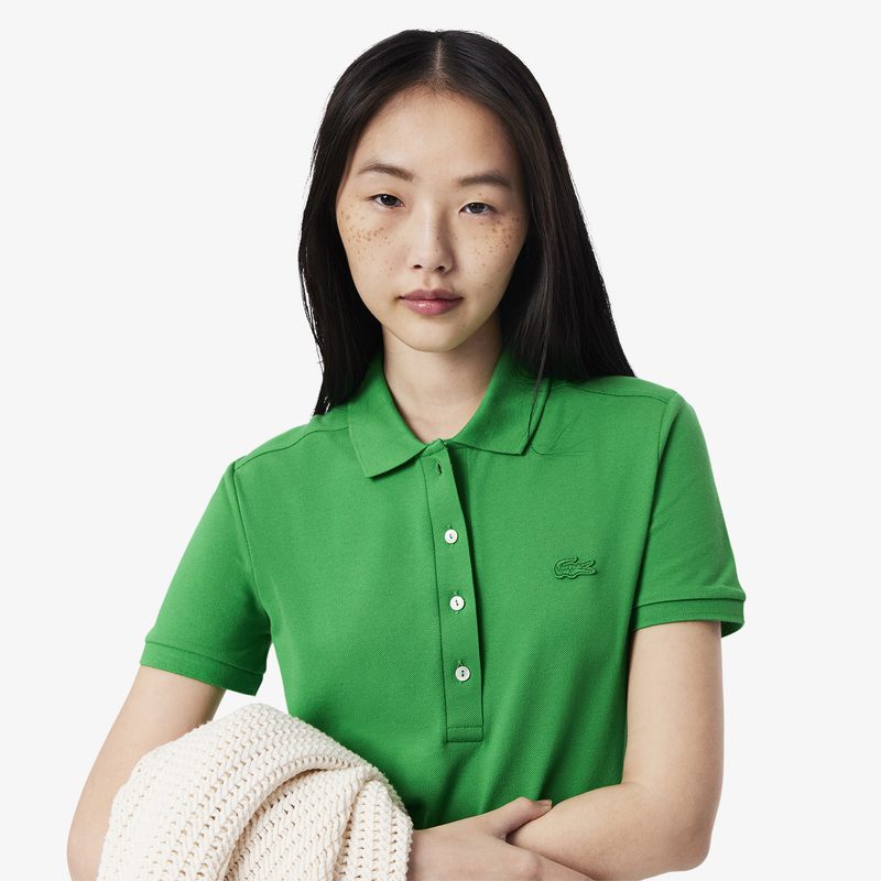 Женское платье-поло Lacoste приталенного кроя 3