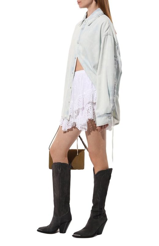 Замшевые казаки Sonora Boots 2
