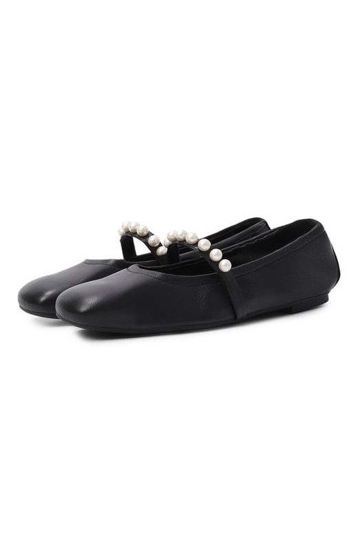 Кожаные балетки Goldie Stuart Weitzman