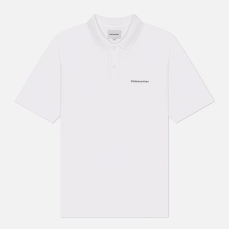 Мужское поло thisisneverthat T-Logo SS26, цвет белый