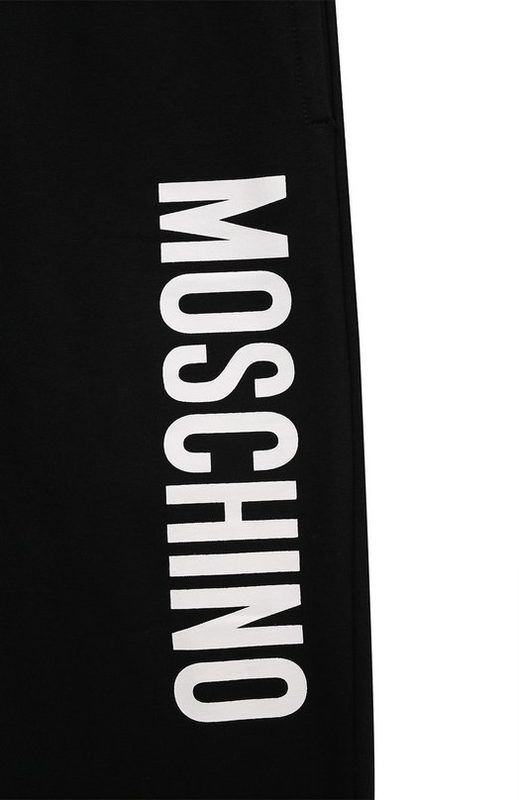 Хлопковые джоггеры Moschino 3