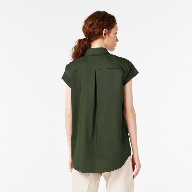 Женская блузка Lacoste свободного кроя 2
