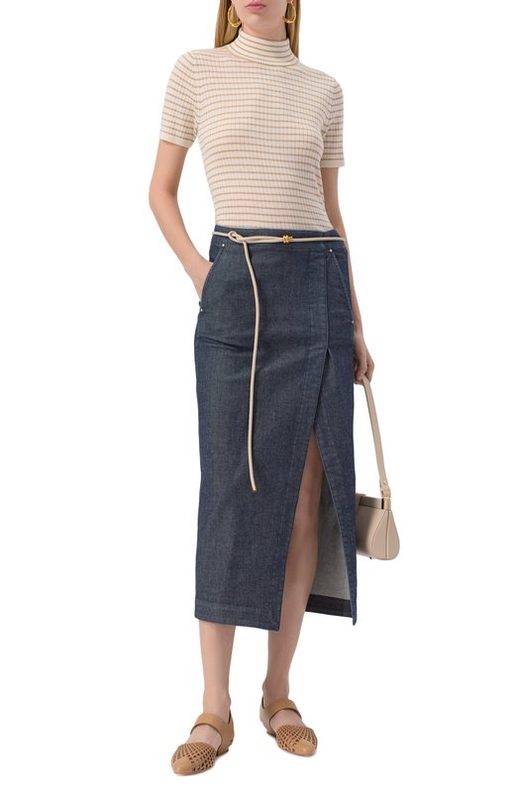 Водолазка из шерсти и шелка Max Mara Studio 2