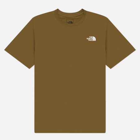 Мужская футболка The North Face Evolution Box NSE Regular, цвет коричневый