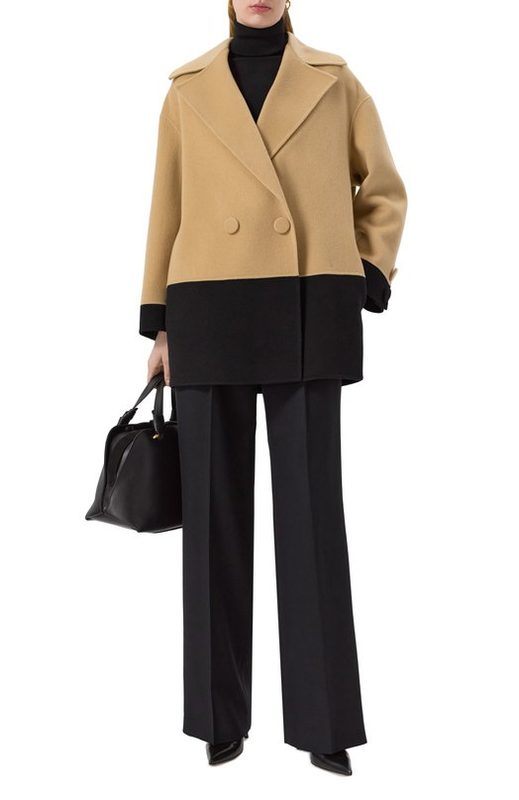 Шерстяное полупальто Max Mara Studio 2