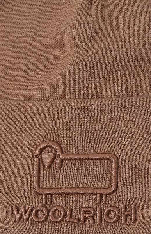 Шапка из хлопка и шерсти Woolrich 4