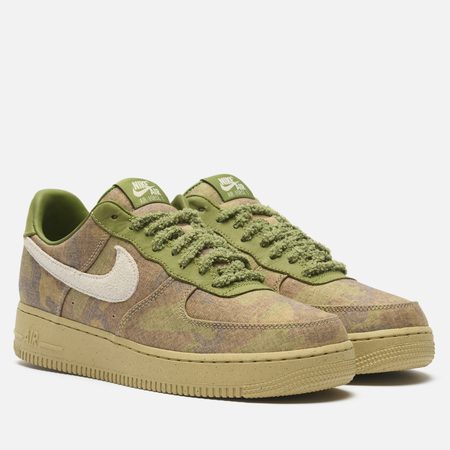 Кроссовки Nike Air Force 1 Low QS, цвет зелёный