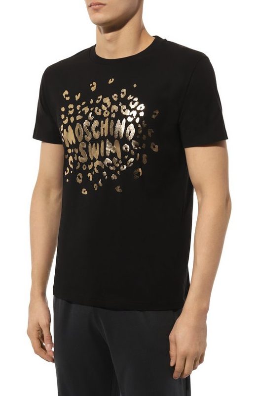 Хлопковая футболка Moschino 3