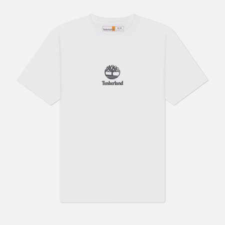 Мужская футболка Timberland Stack Logo, цвет белый