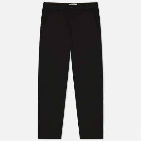 Мужские брюки Universal Works Aston Twill, цвет чёрный