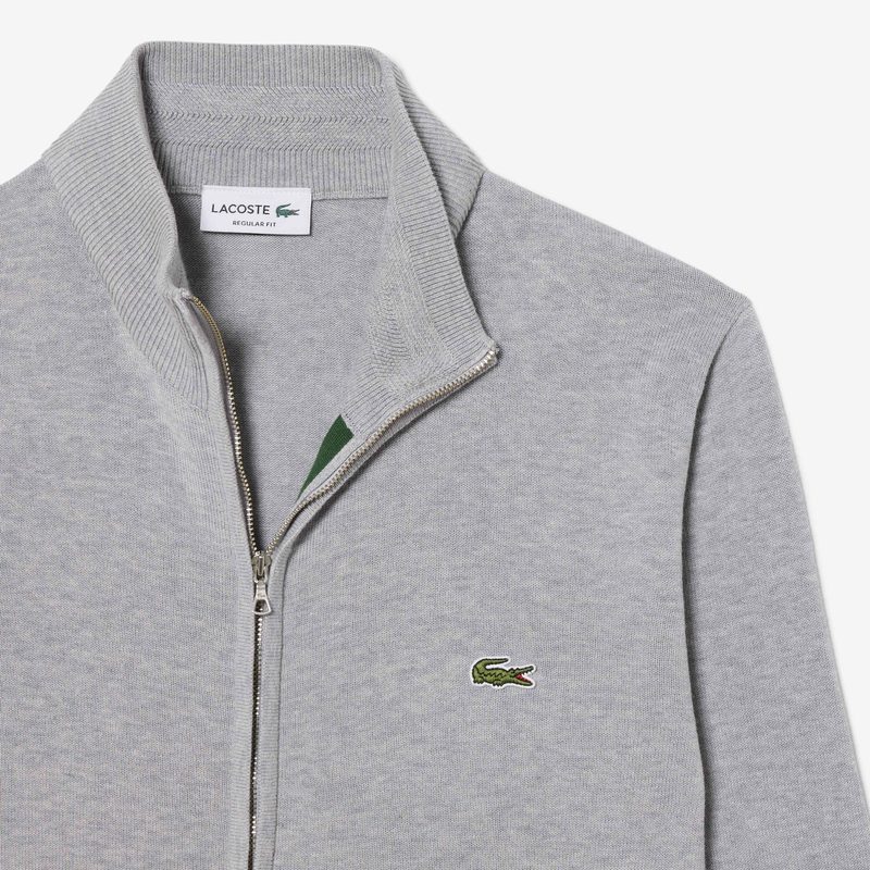 Мужской свитер Lacoste на молнии из органического хлопка 5