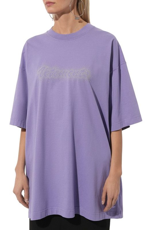 Хлопковая футболка VETEMENTS 3