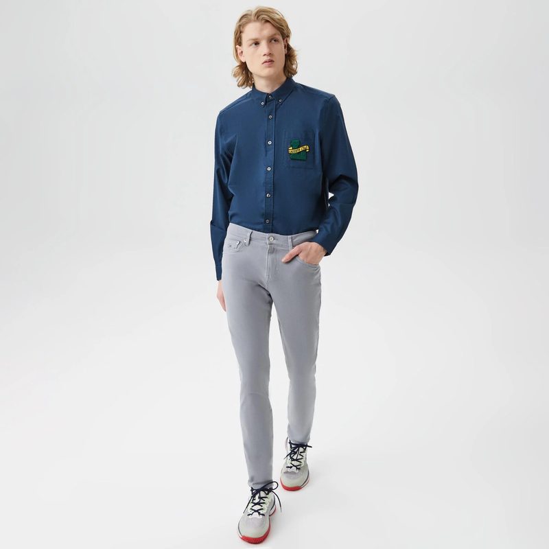 Мужские джинсы Lacoste приталенного кроя