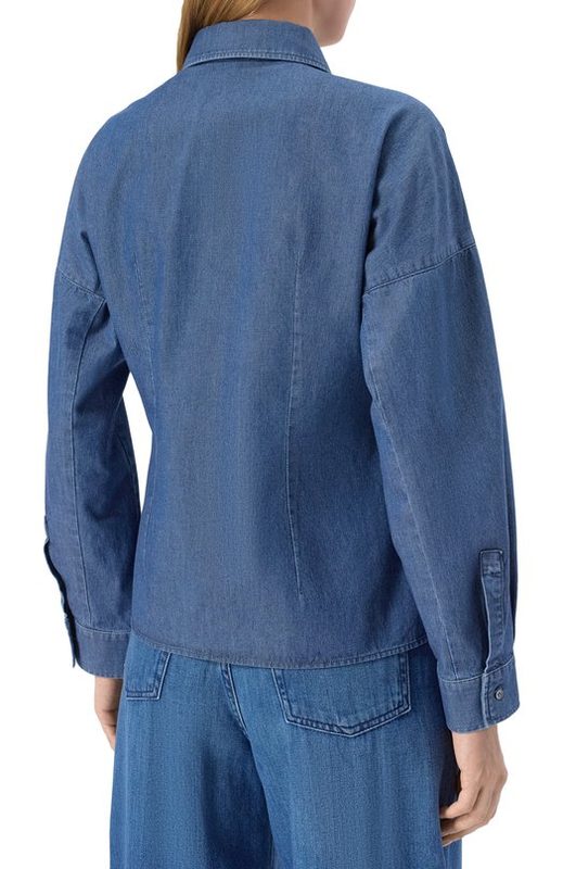 Джинсовая рубашка Weekend Max Mara 4