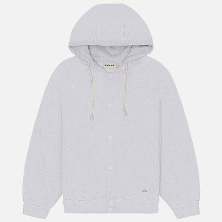 Мужская толстовка Anglan Raglan Sweat Hoodie, цвет серый