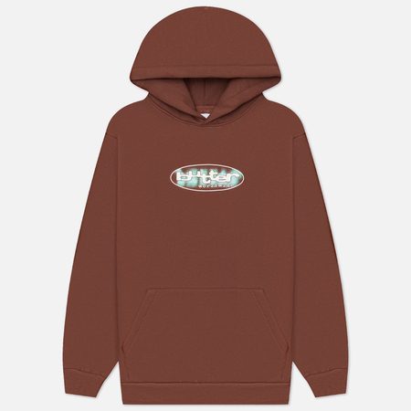Мужская толстовка Butter Goods Vortex Pullover Hoodie, цвет коричневый