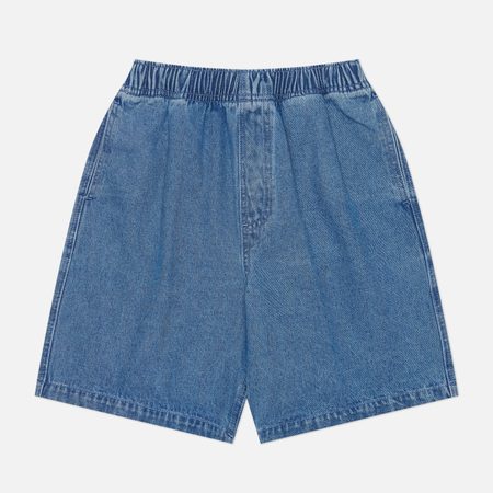 Мужские шорты OBEY Easy Denim, цвет синий