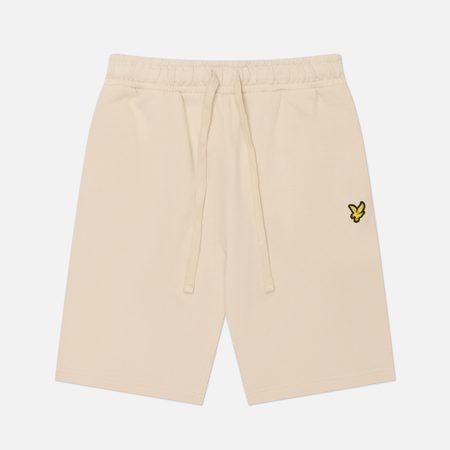 Мужские шорты Lyle & Scott Regular Fit Sweat, цвет бежевый