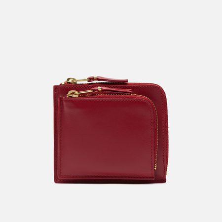 Кошелек Comme des Garcons Wallet SA3100OP Outside Pocket, цвет красный