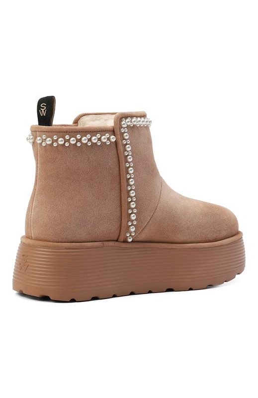 Замшевые полусапоги Nellie Pearl Stuart Weitzman 3