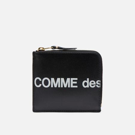 Кошелек Comme des Garcons Wallet SA3100HL Huge Logo, цвет чёрный