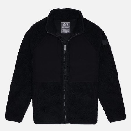 Мужская флисовая куртка Peaceful Hooligan Cyclone Fleece, цвет чёрный