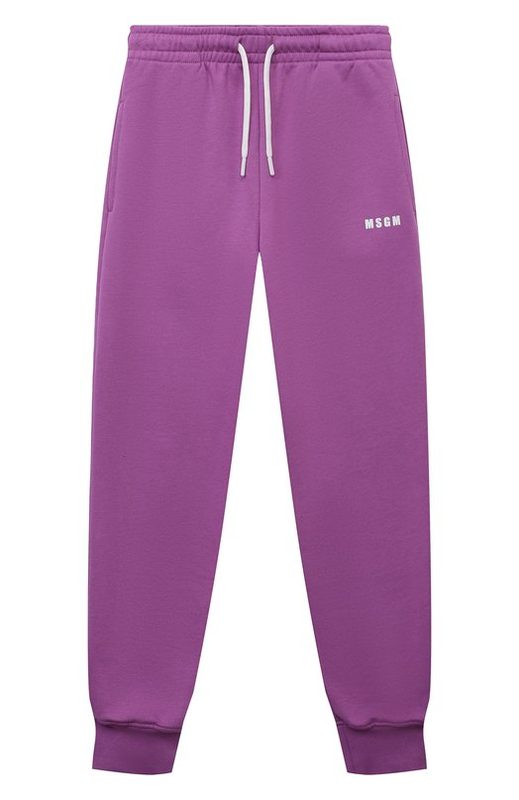 Хлопковые джоггеры MSGM kids