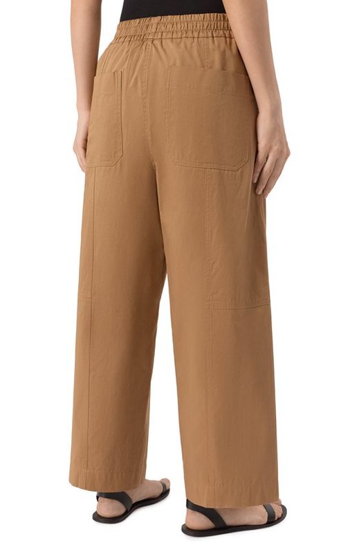 Хлопковые брюки Weekend Max Mara 4