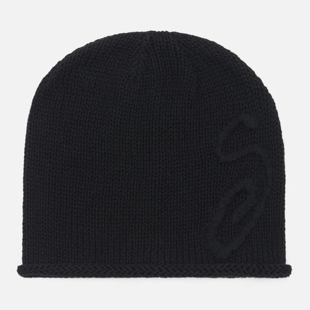 Шапка Stussy S Skullcap, цвет чёрный