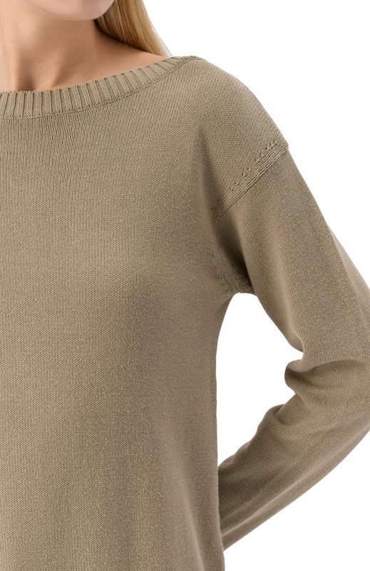 Хлопковый пуловер Max Mara Leisure 5